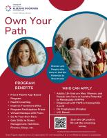 Own Your Path - Women and People who have or had the Potential to Menstruate (WPPM)